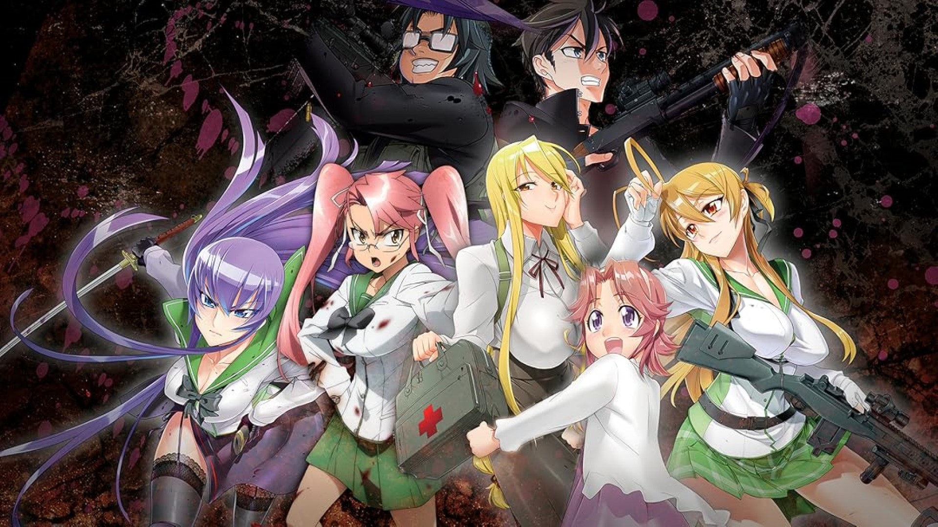 High School of the Dead Temporada 1 Grátis | Pluto TV
