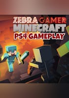 PS4 Gameplay Minecraft - Zebra Gamer