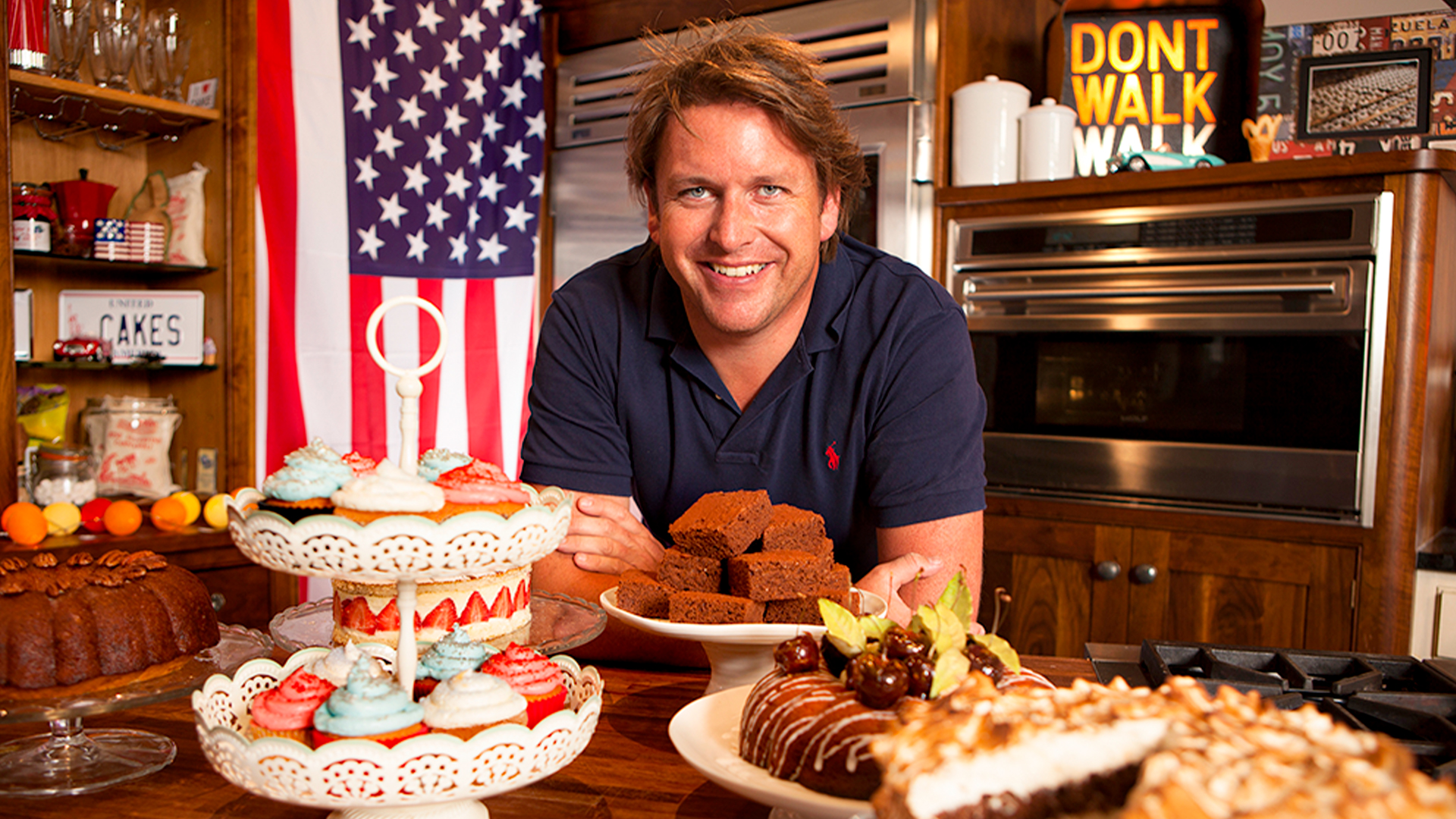 Boston Choc and Coffee Meringue Cake, and Brownies James Martin