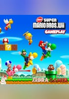 New Super Mario Bros. Wii Gameplay - Zebra Gamer