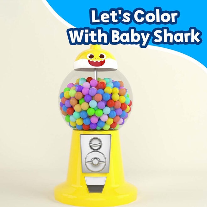 Let's Color With Baby Shark