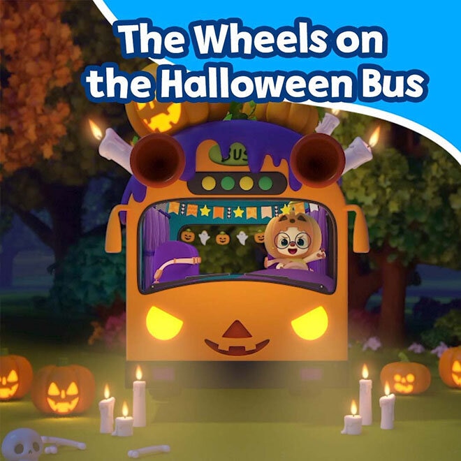The Wheels On The Halloween Bus