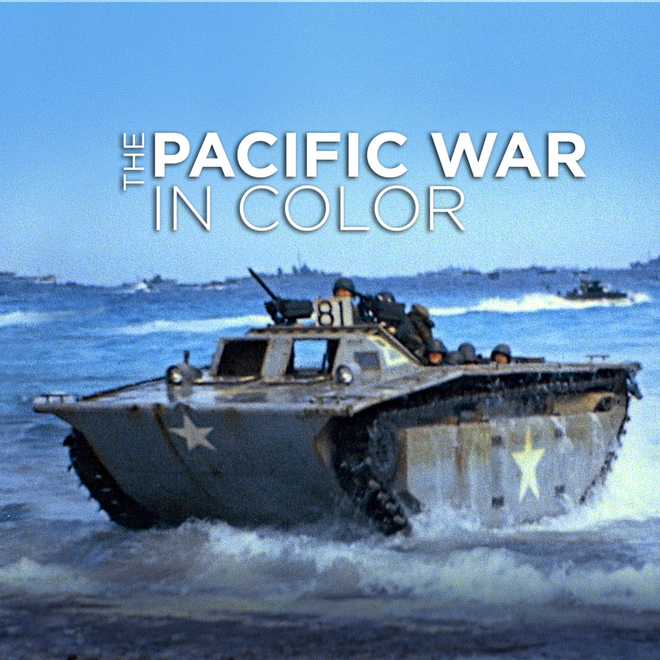 A Guerra do Pacífico em cores