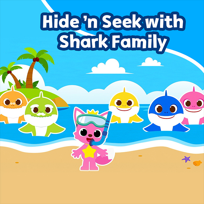 Hide 'n Seek with Shark Family