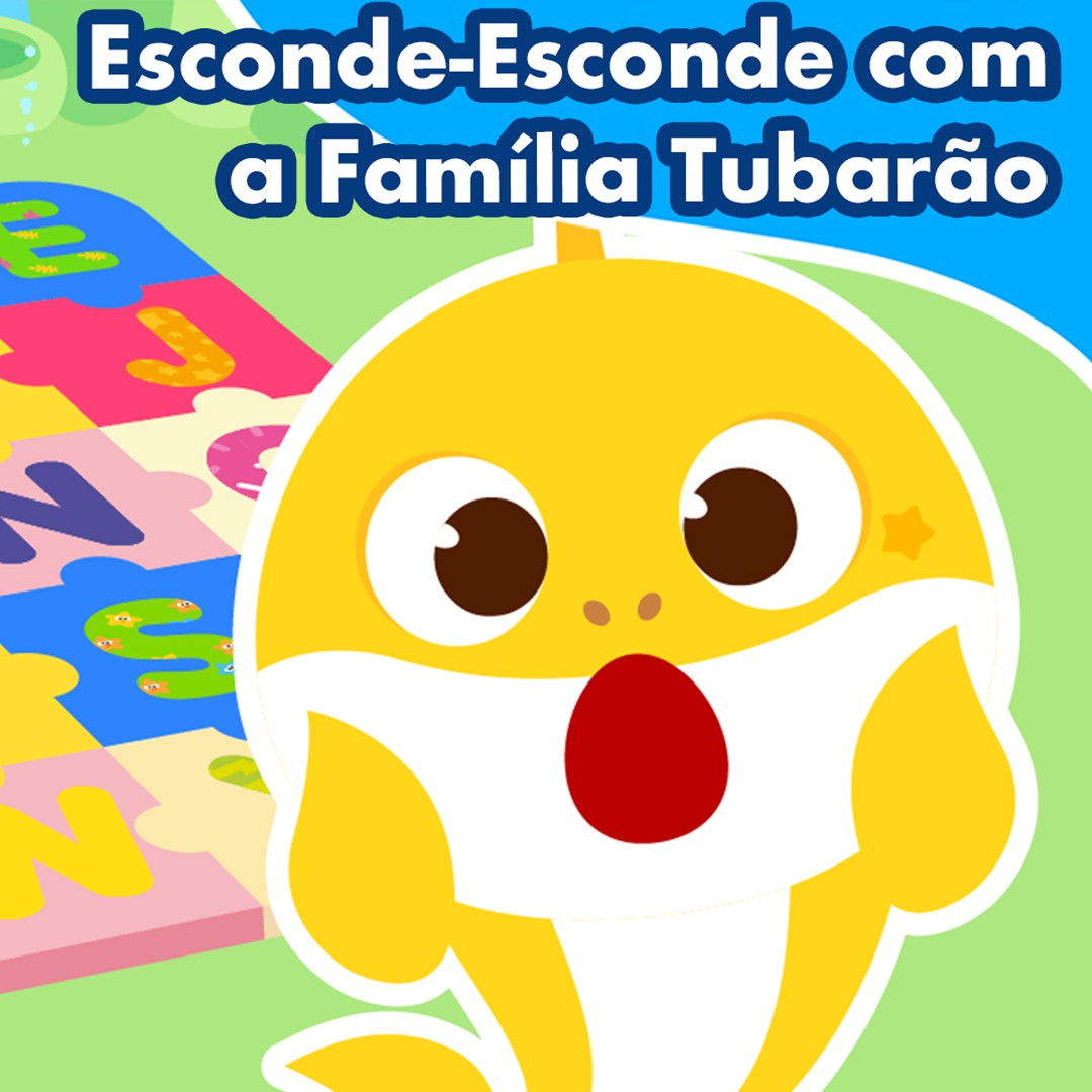 Esconde-Esconde com a Família Tubarão