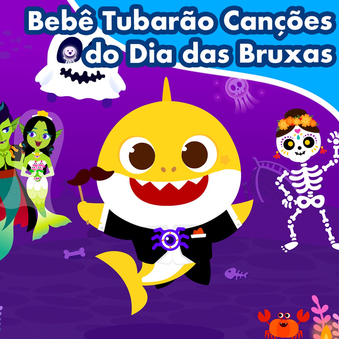 Bebê Tubarão Canções do Dia das Bruxas