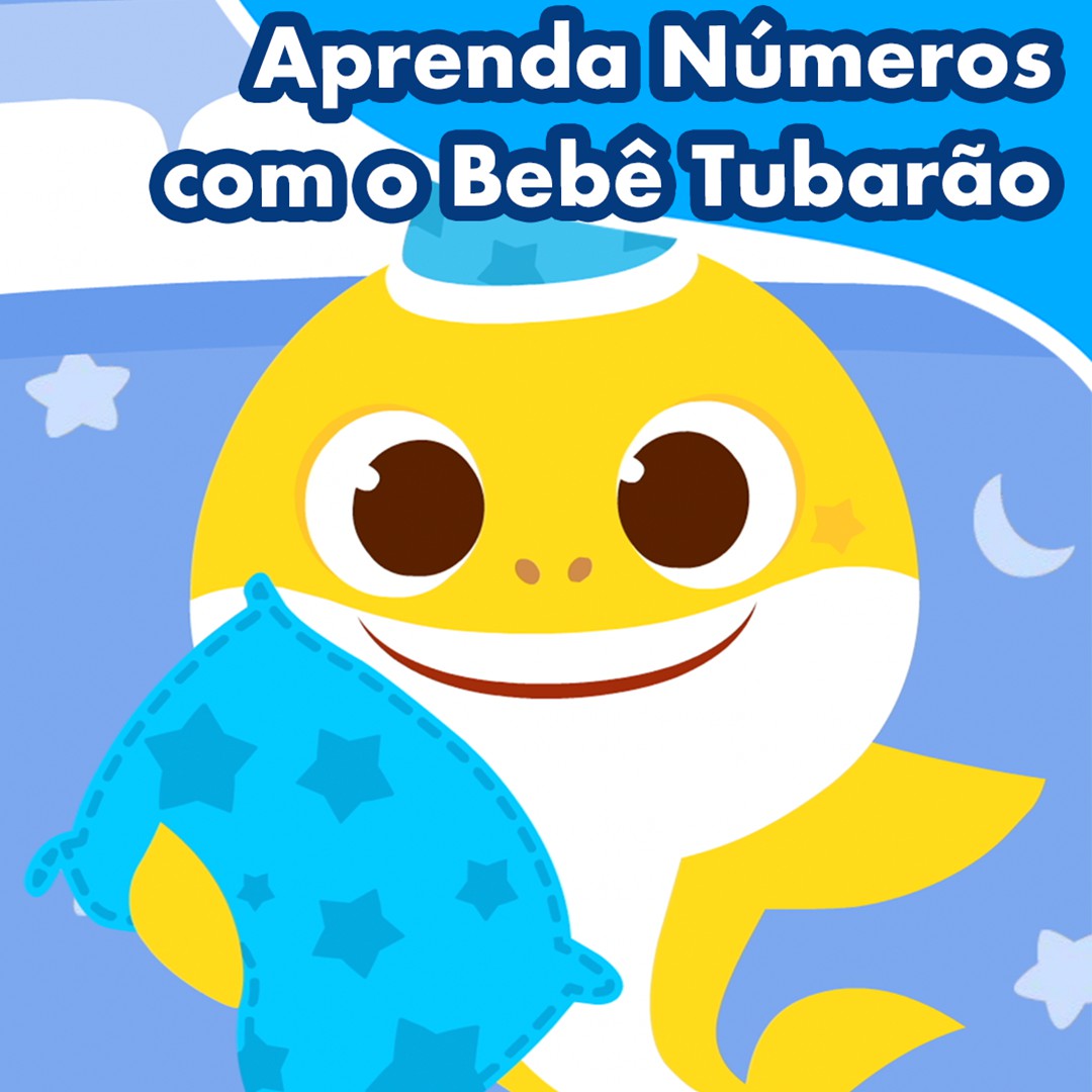 Aprenda Números com o Bebê Tubarão