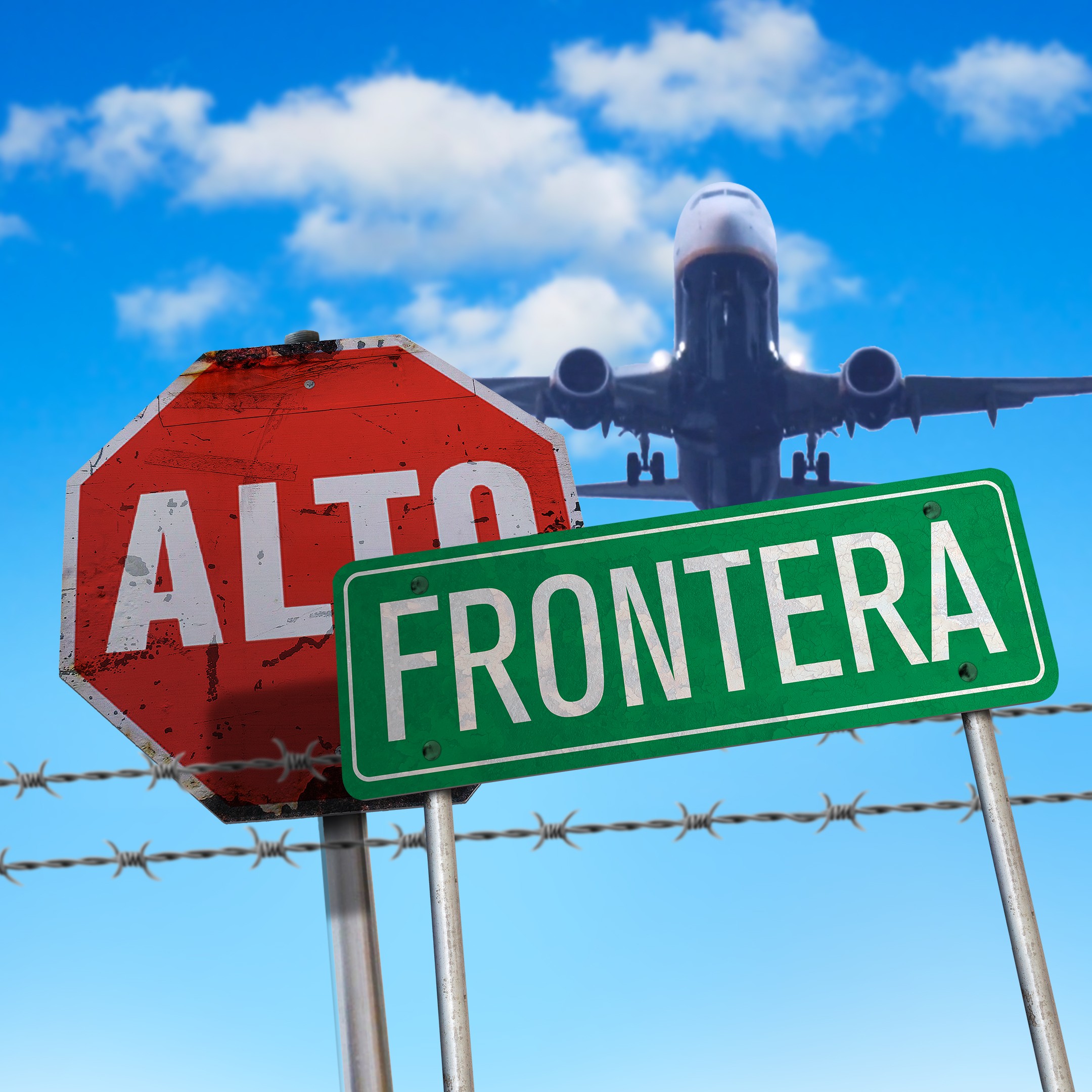 ¡ALTO! Frontera