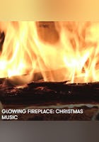 Glowing Fireplace: Christmas music