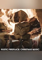 Rustic Fireplace: Christmas music