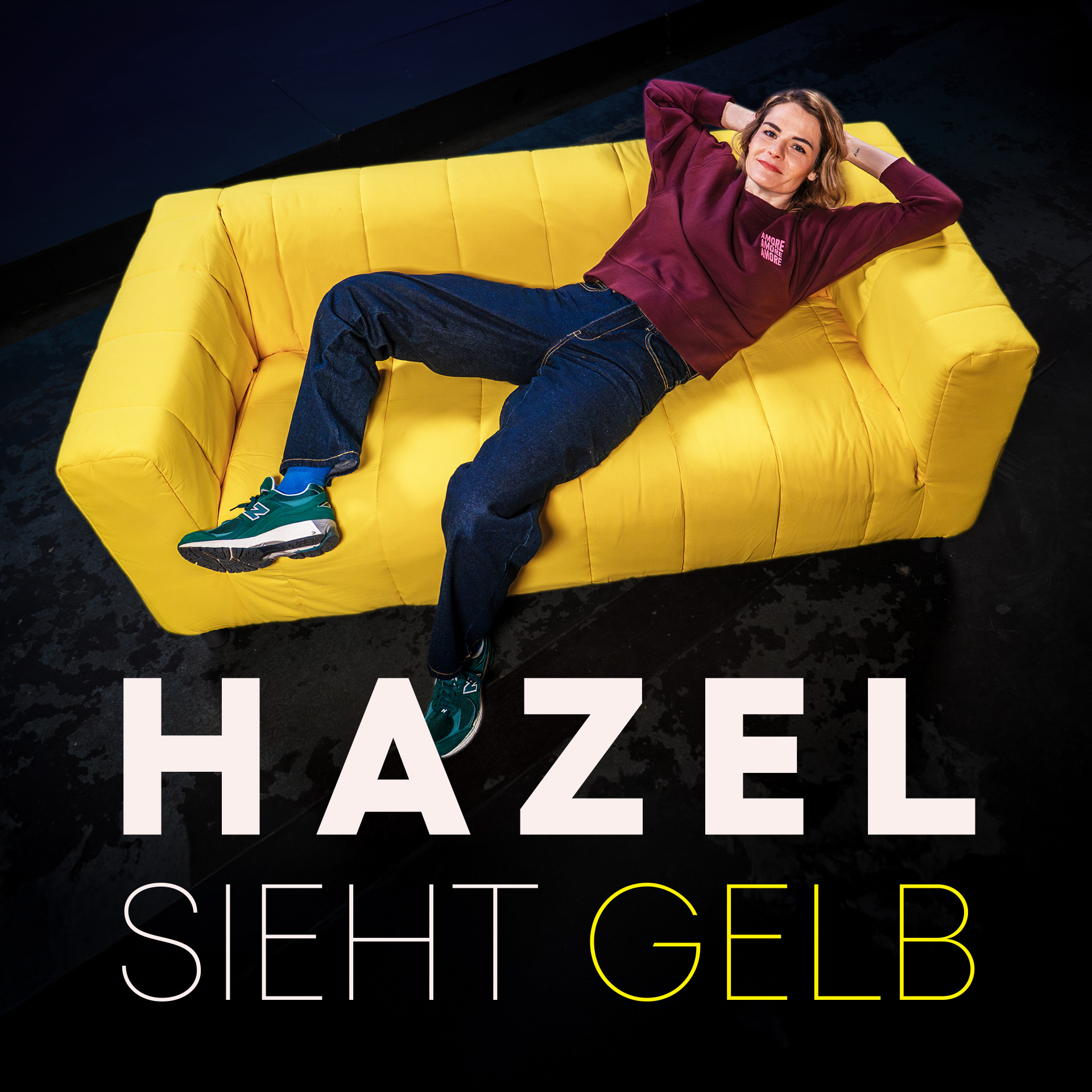 Hazel sieht gelb