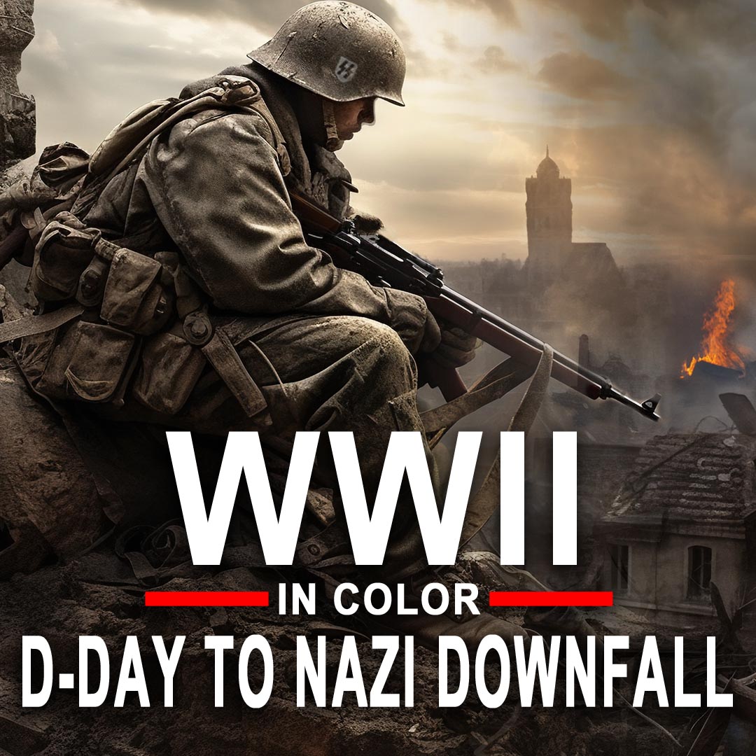 WWII In Color: From D-Day to Nazi Downfall