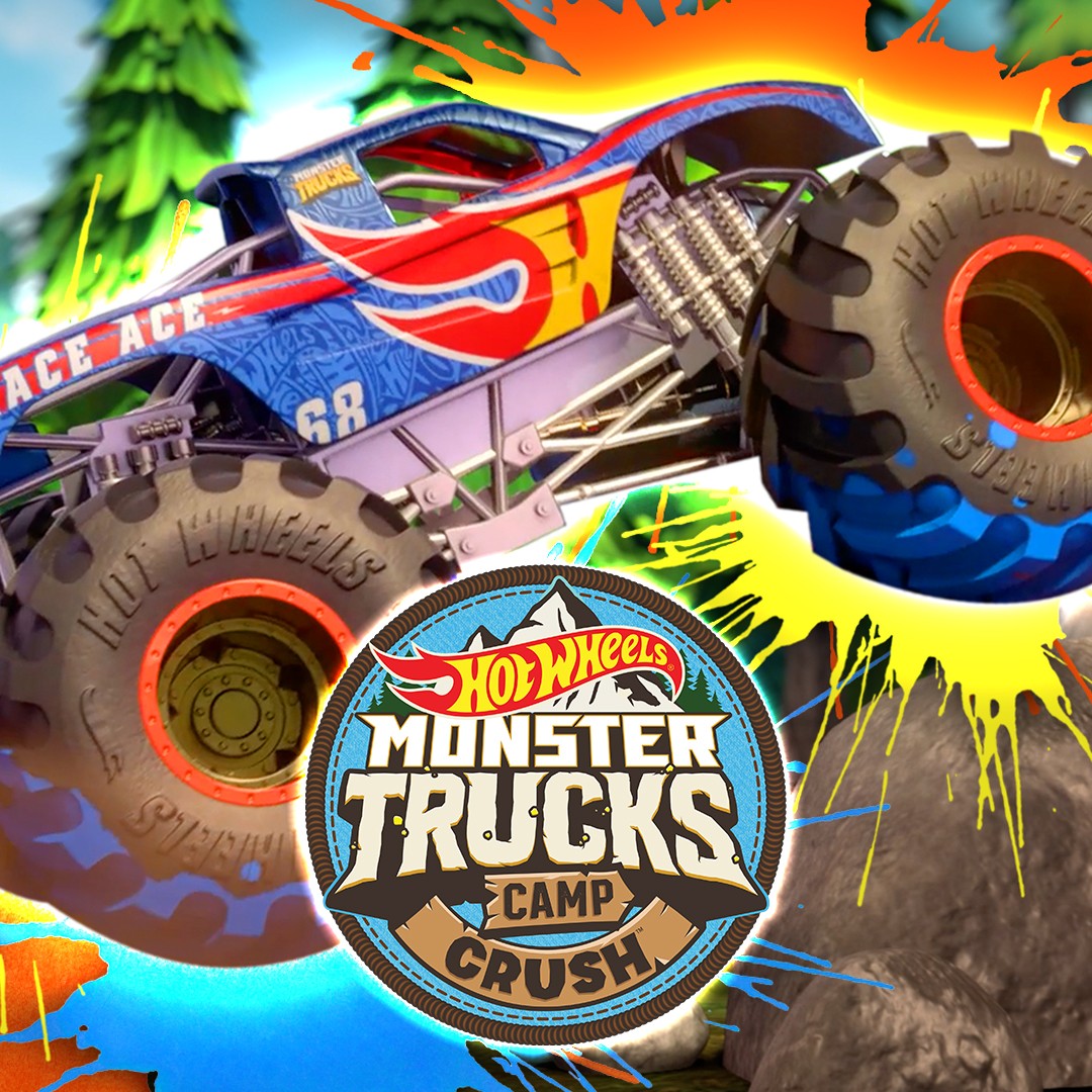 Hot Wheels Monster Trucks Camp Crush