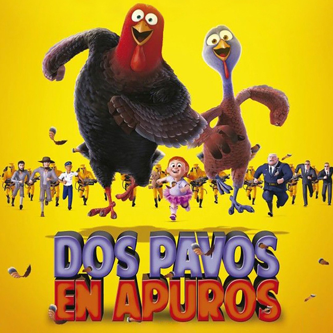 Dos pavos en apuros